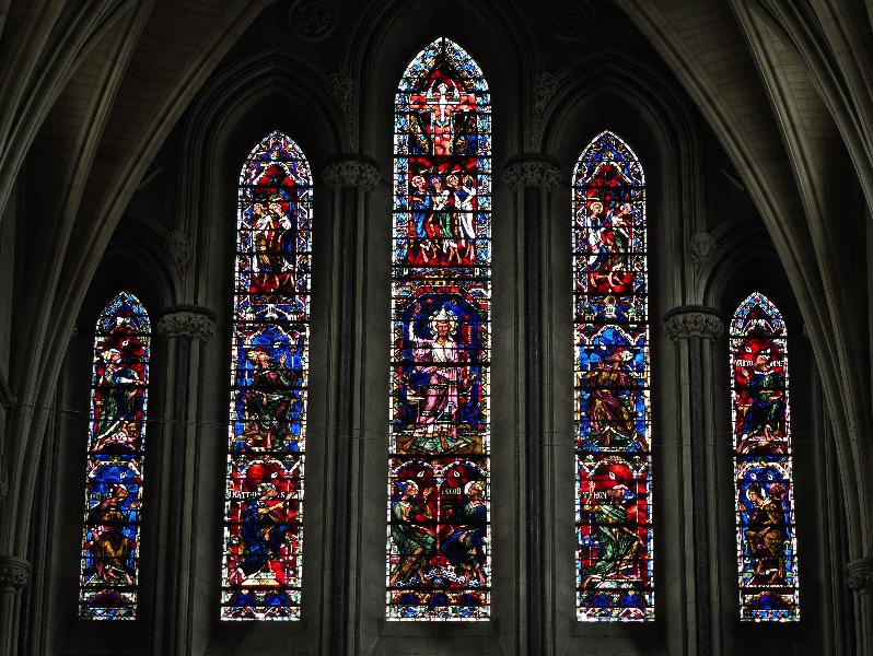 Norwich, England: Cathedral of St John the Baptist: south window