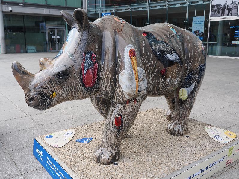 Norwich, England: The Forum, Millenium Plain: Andy (Franklin Rackham)