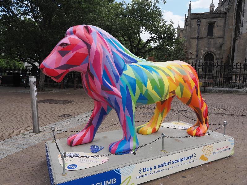 Norwich, England: The Forum, Millenium Plain: Prideoscope (David Cutts)