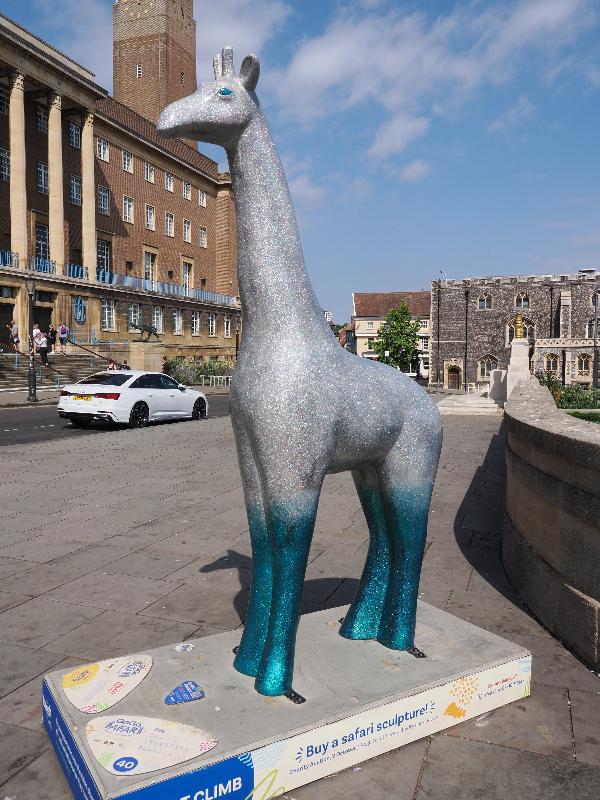 Norwich, England: St Peters Street: Dia (Phil Daniels)