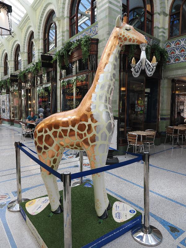 Norwich, England: Royal Arcade: Gia La Giraffa Lampada (Sally Adams)