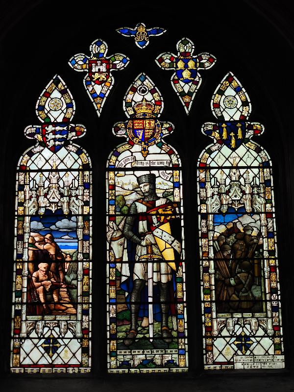 Norwich, England: Norwich Cathedral: World War 1 Memorial Window