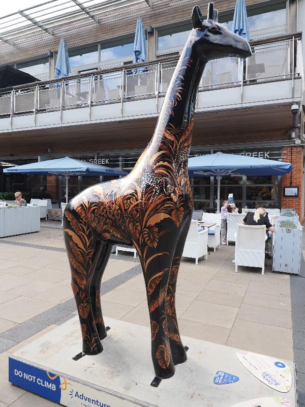 Norwich, England: Chantry Place Square: Wild Harmony (Liobhan Alanna)