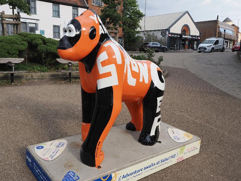Norwich, England: All Saints Green: You are stronger than you think (Nathan Evans Illustration)