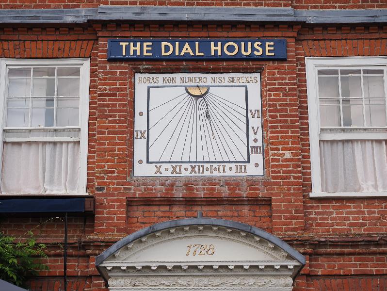 Reepham, England: The Dial House: sundial