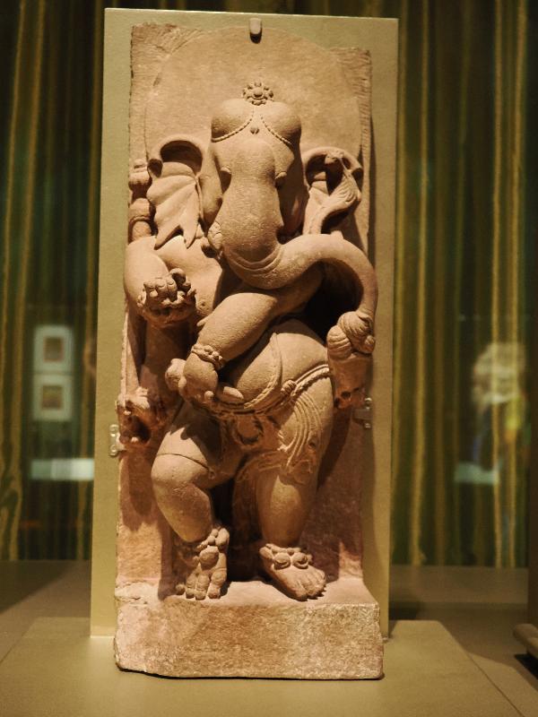London, England: British Museum: Ganesha (about AD 750, Uttar Pradesh, India)