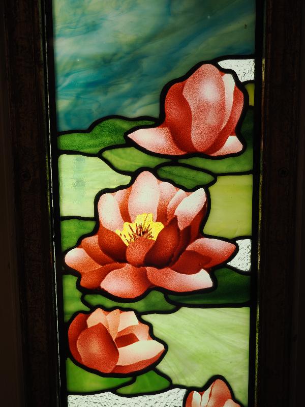 Stresa, Italy: Regina Palace Hotel: water lilies panel