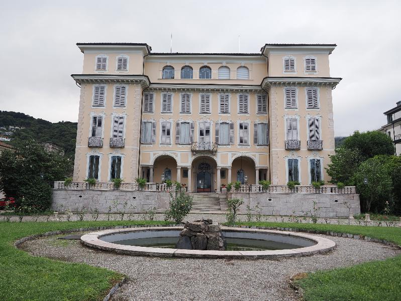 Stresa, Italy: Villa Ducale (now Centro Internazionale di Studi Rosminiani): view (ca. 1770)