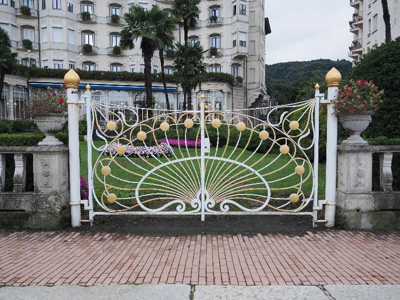 Stresa, Italy: Regina Palace Hotel: gate