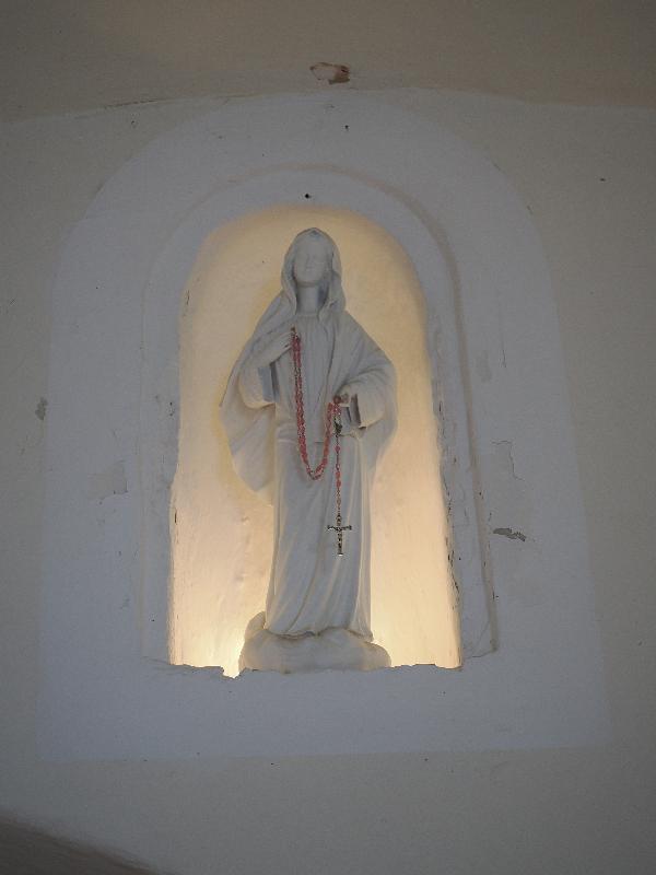 Santa Caterina del Sasso, Italy: hermitage: St Catherine