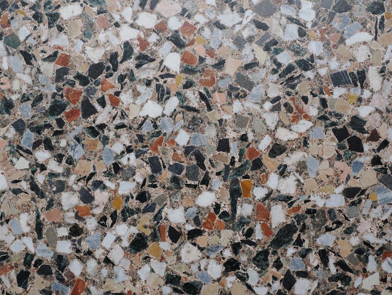 Isola Bella, Italy: Palazzo Borromeo, Anticamera della Biblioteca (The Library Anteroom): terrazzo floor