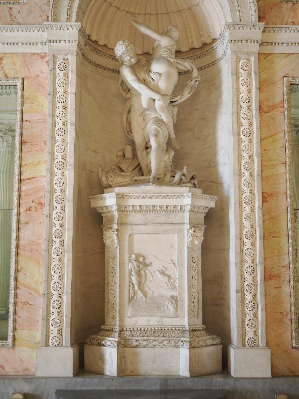 Isola Bella, Italy: Palazzo Borromeo, La Sala da Ballo (Ballroom): Abduction of Proserpine (1786, Francesco Carabelli)
