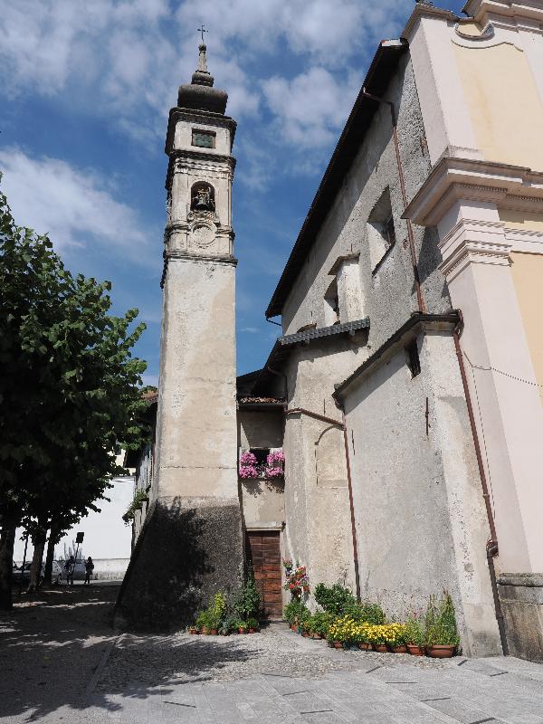 Pallanza, Italy: Church of St Joseph: bell tower