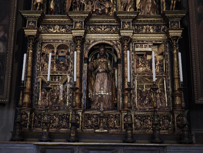 Como, Italy: Cattedrale di Santa Maria Assunta: reredos