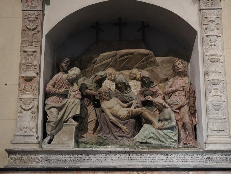 Como, Italy: Cattedrale di Santa Maria Assunta: Descent from the Cross
