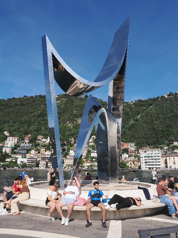 Como, Italy: Diga foranea Piero Caldirola: Life Electric (2015, Daniel Libeskind)