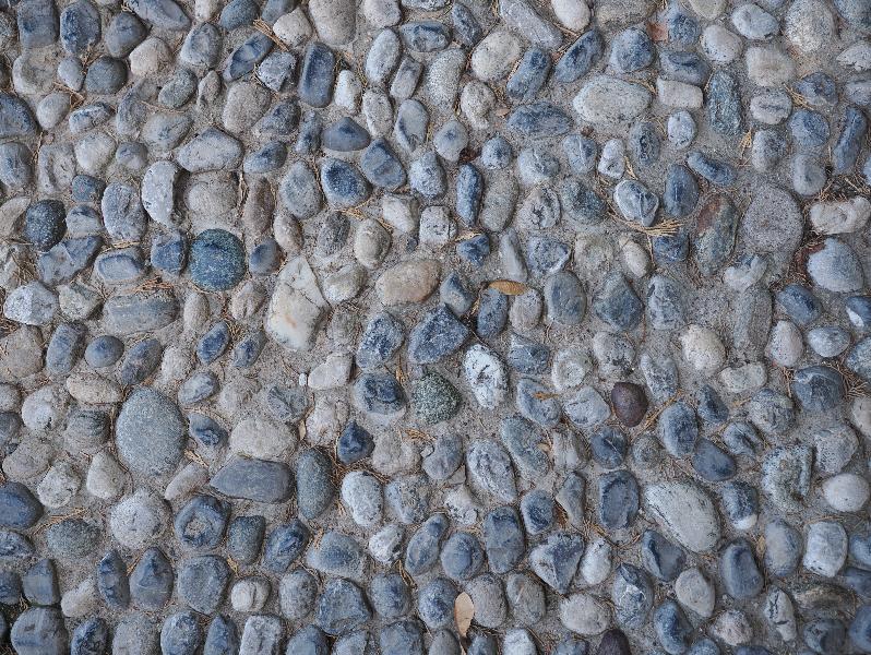 Varenna, Italy: Villa Monastero, garden: cobblestones
