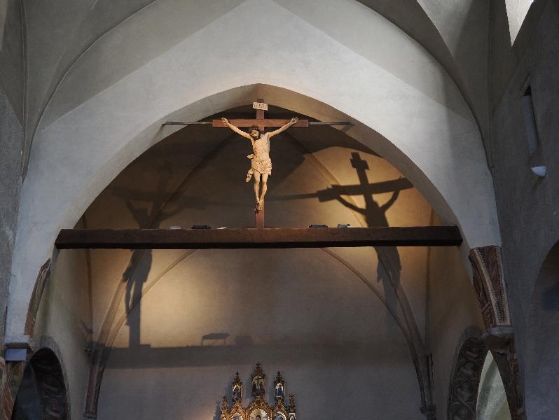 Varenna, Italy: Church of San Giorgio: Crucifixion