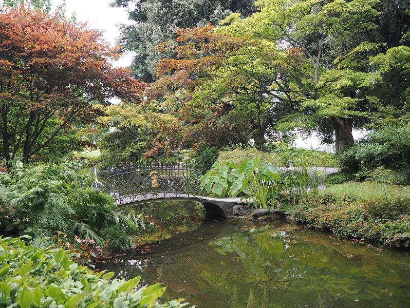 Bellagio, Italy: Villa Melzi, garden: view near entrance