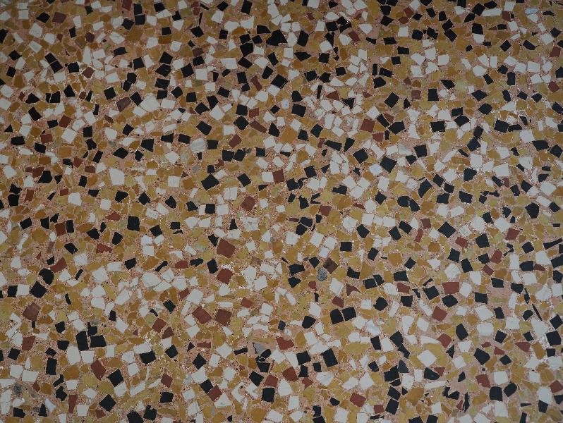 Bellagio, Italy: Villa Melzi, chapel: terrazzo floor
