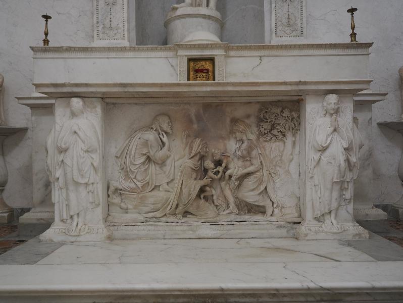 Bellagio, Italy: Villa Melzi, chapel: altar (Giovanni Battista Comolli)
