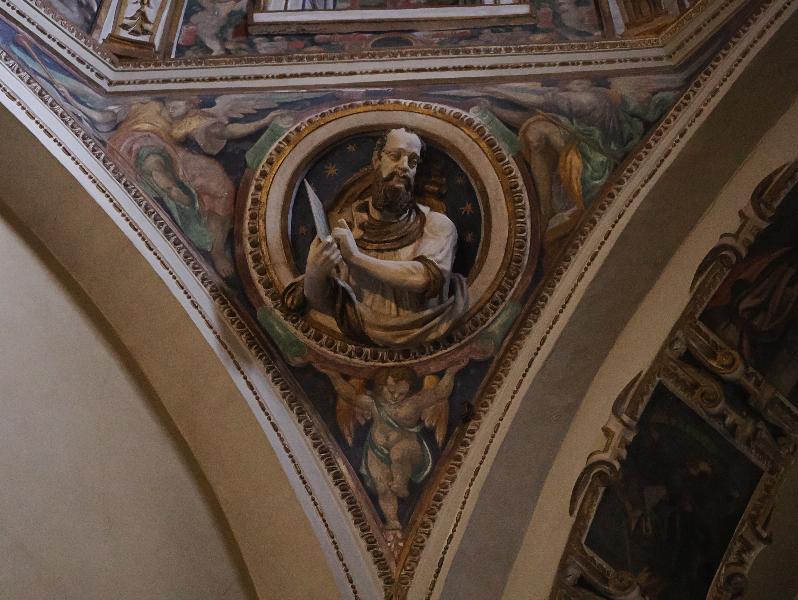 Bellano, Italy: Chiesa di Santa Maria: pendentive