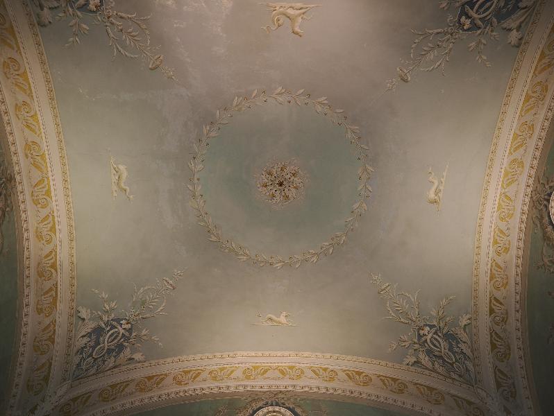 Tremezzina, Italy: Villa Carlotta, Palamedes Room: ceiling (ca. 1905, Karl Behlert)