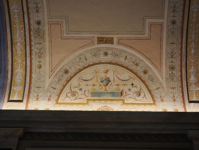 Tremezzina, Italy: Villa Carlotta, Gallery: vaulted ceiling decoration