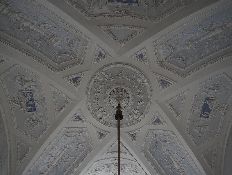 Tremezzina, Italy: Villa Carlotta, Atrium: ceiling (1902, Karl Behlert)