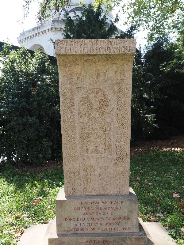 Milan, Italy: Armenian Genocide Memorial