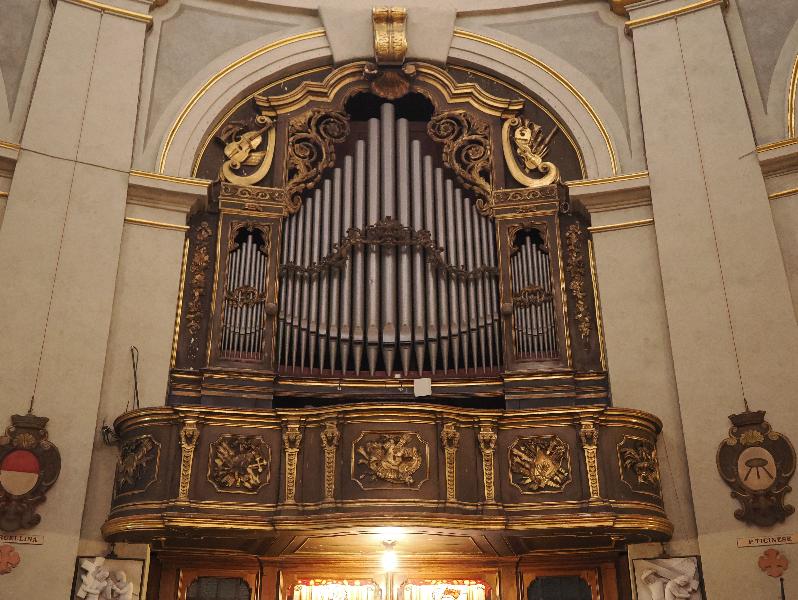 Milan, Italy: Tempio di San Sebastiano: organ