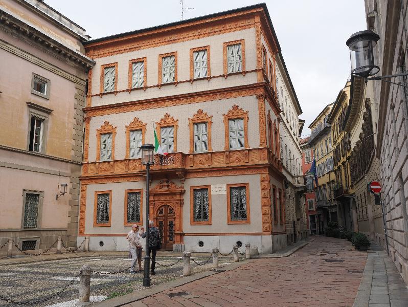 Milan, Italy: Casa Manzoni: view (18th century, restored 1864 by Andrea Boni)
