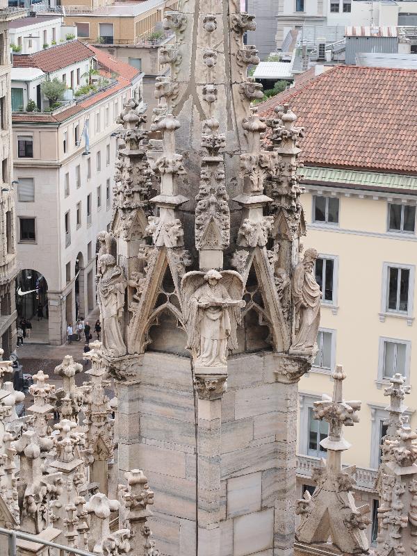 Milan, Italy: Duomo di Milano: spire