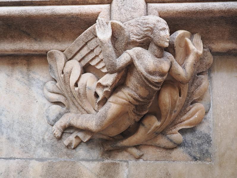 Milan, Italy: Duomo di Milano: angel