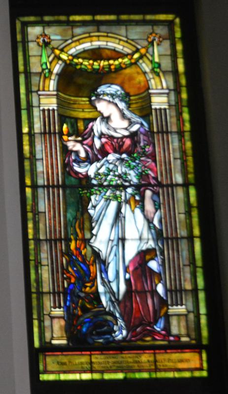 Webster Memorial Window:  Faith