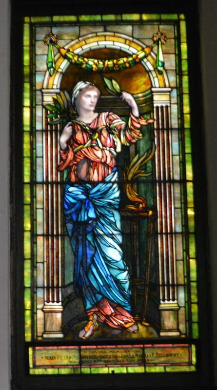 Snyder Memorial Window:  Hope