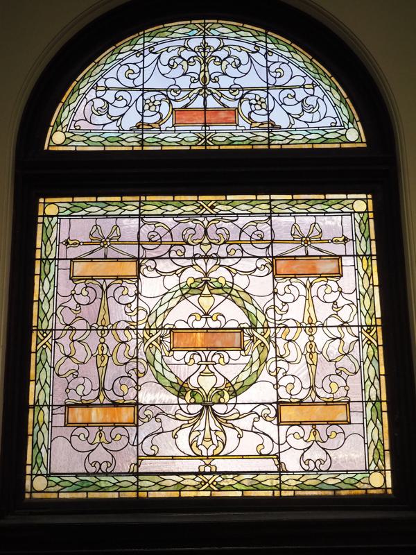 six ornamental windows