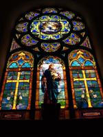 Camp Memorial Window:  Christ the Good Shepherd