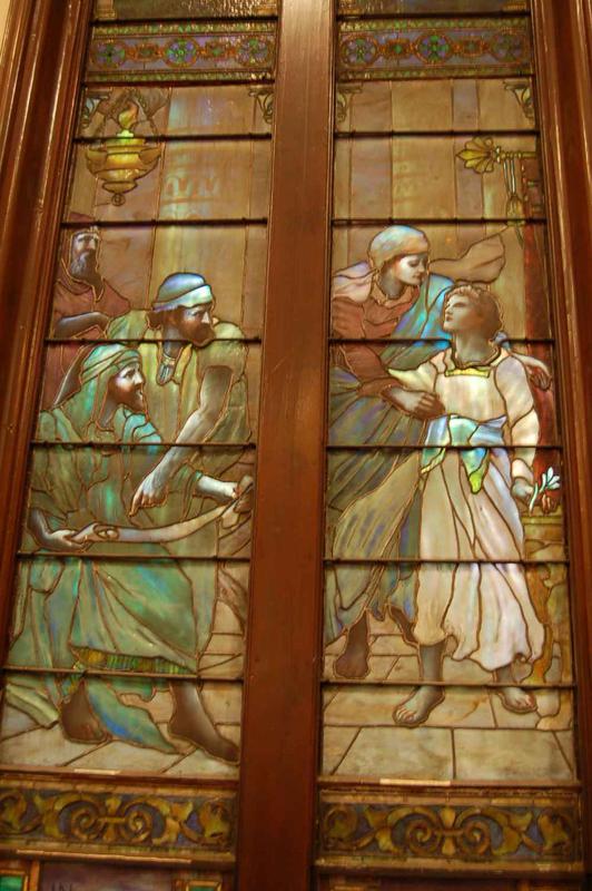 Gardner Memorial Window:  Christ in the Temple