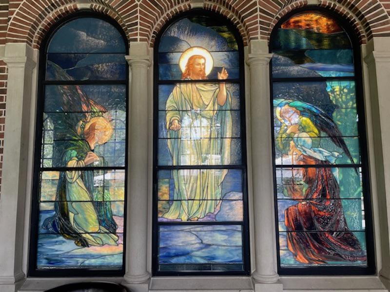 Newcomb Memorial Window:  The Resurrection