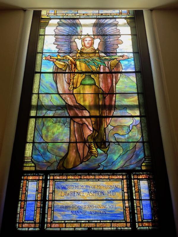 Ashton Memorial Window:  Angel of Victory