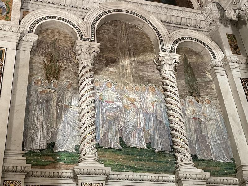 wall and ceiling mosaics