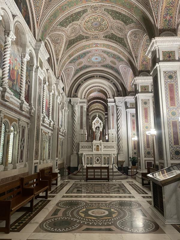 wall and ceiling mosaics