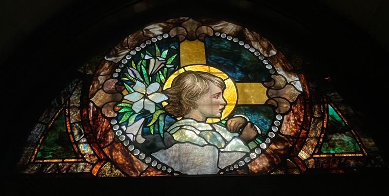 Baxter Memorial Window:  ornamental