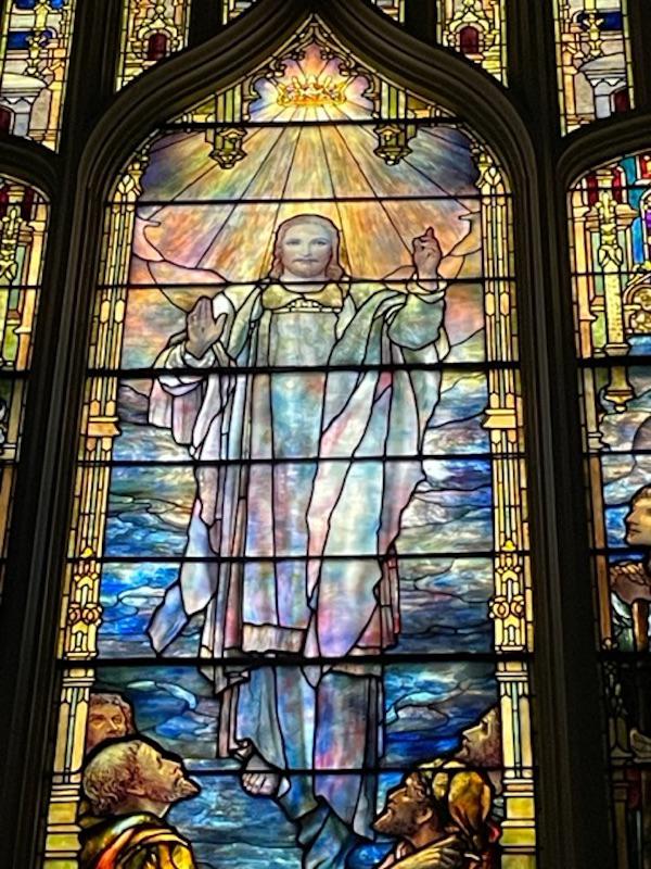 Inman Memorial Window:  Ascension