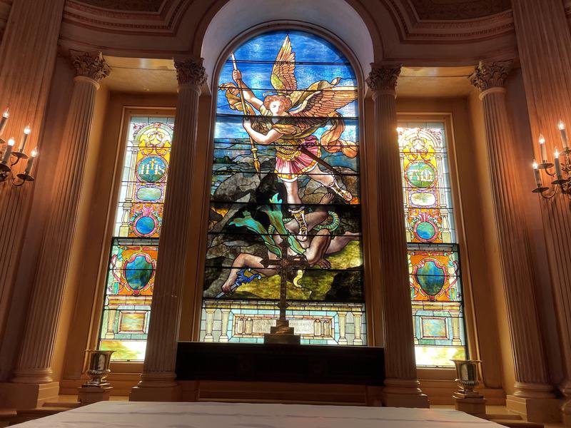 Frost Memorial Window:  St. Michael
