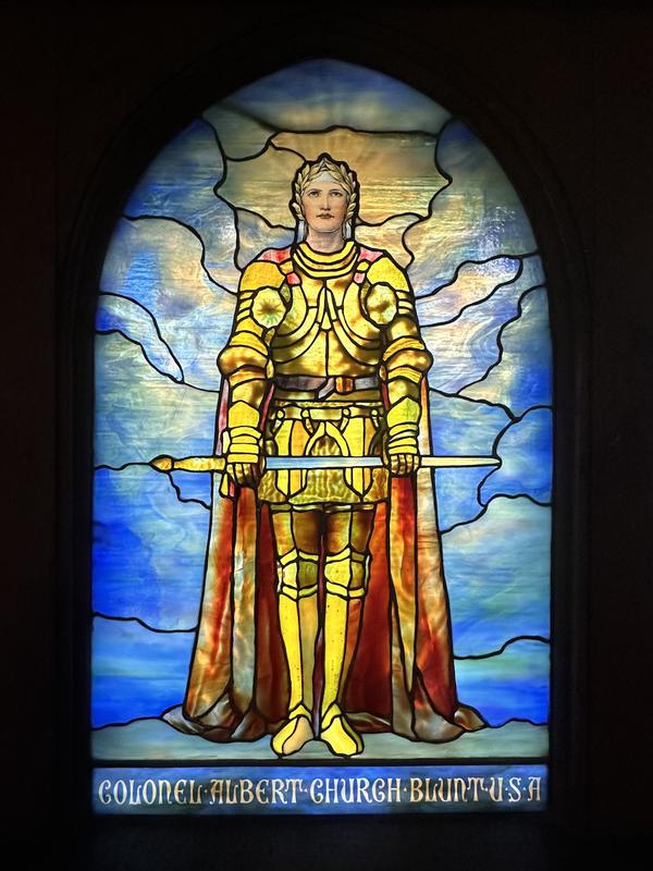 Blunt Memorial Window:  Christian Knight