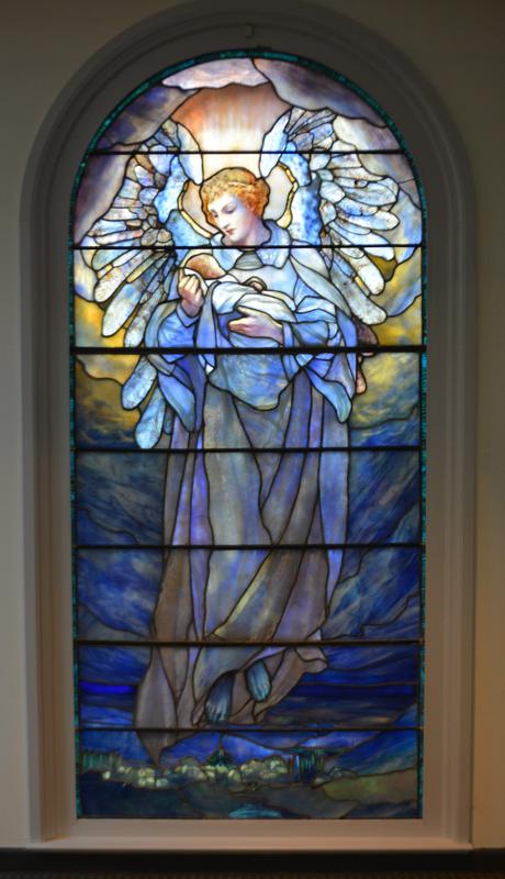 Lillie Memorial Window:  Angel
