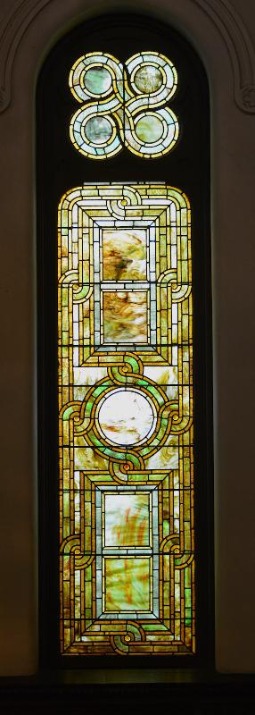 Willard Memorial Window:  14 ornamental windows
