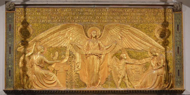Willard Memorial Tablet:  Faith, Hope and Charity